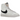 Nike Blazer Mid 77 Next Nature White Black sneakers i sideprofil med hvid overdel i læder og sort swoosh-logo samt gummisål