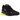 Nike Air Max 270 Black Neon sneakers i sideprofil med sort overdel, neongrønne detaljer og synlig Air-hæl