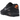 Nike Air Max 90 Black Metallic Cool Grey Orange sneakers i vinkelret visning med sort overdel og orange detaljer