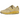 Nike Air Max 1 Travis Scott Cactus Jack Saturn Gold sneakers i vinklet profil med gule og brune detaljer samt synlig Air enhed