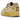 Nike Air Max 1 Travis Scott Cactus Jack Saturn Gold sneakers i sideprofil med gylden overdel og brun gummisål