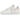 Nike Air Force 1 Low Just Do It White Noble Green Metallic Silver University Red sneakers i sideprofil med hvid overdel og grøn detalje