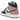 Air Jordan 1 Mid White Rust Pink Black sneakers i sideprofil med hvid og rosa overdel samt sorte detaljer