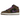Air Jordan 1 Mid Purple Mocha sneakers i sideprofil med lilla og brune læderpaneler samt klassisk swoosh logo og hvid mellemsål