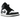 Air Jordan 1 Mid Black White Iron Grey sneakers i sideprofil med sort læderoverdel, hvide paneler og grå detaljer samt snørebånd