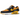 Nike Air Max 90 Kumquat University Gold sneakers i sideprofil med orange mesh, læderdetaljer og synlig Air unit i sålen