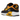 Nike Air Max 90 Kumquat University Gold sneakers i vinkelret visning med orange overdel, hvid mellemsål og synlig Air enhed