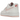 Nike Air Force 1 Low VD Valentines Day (2022) sneakers i vinkelret visning med hvid læderoverdel, røde detaljer og snørebånd