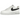 Nike Air Force 1 Low 07 FM Cut Out Swoosh White Black sneakers i sideprofil med hvid læderoverdel og sort udskåret swoosh