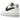 Nike Air Force 1 Low 07 FM Cut Out Swoosh White Black sneakers i sideprofil med hvid læderoverdel og sort udskåret swoosh-logo.