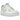 Nike Air Force 1 Low Shadow Sail Light Silver Citron Tint sneakers i vinklet profil med hvid læderoverdel og flerfarvet swoosh