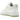 Nike Air Force 1 Low 07 White Honeydew sneakers i vinklet visning med hvid læderoverdel og grønne detaljer samt snørebånd