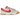 Nike Air Dunk Jumbo Ultraman sneakers i sideprofil med rød og sølv læderoverdel, hvide snørebånd og synlig sål