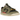 Nike Air Dunk Jumbo Medium Olive sneakers i sideprofil med olivengrøn overdel, hvid mellemsål og brunt gummisål