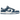 Nike Dunk Low Industrial Blue Sashiko sneakers i sideprofil med blå og hvide tekstildetaljer samt hvid mellemsål