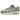 Nike Air Max 1 Safari Cobblestone sneakers i vinklet visning med grå overdel, dyreprint og synlig Air unit i sålen