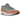 Nike Air Max 1 Light Madder Root Worn Blue sneakers i sideprofil med lyserød mesh, blåt swoosh og synlig air unit i sålen