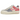 Nike Air Force 1 Low Shadow Sail Sea Coral sneakers i sideprofil med flerfarvet overdel, snørebånd og solid gummisål