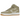 Nike Air Force 1 Mid 07 LX Limestone sneakers i et vinklet sideprofil med brun overdel og hvid sål