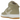 Nike Air Force 1 Mid 07 LX Limestone sneakers i sideprofil med lysebrunt ruskind, hvid mellemsål og velcrolukning om anklen