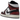 Air Jordan 1 Mid Wear-Away Chicago sneakers i en vinklet profil med slidstærke røde og hvide læderdetaljer samt sort swoosh