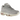 Nike Air Max 95 Grey Fog Pink Foam sneakers i sideprofil med grå overdel, lyserøde detaljer og synlige Air enheder i sålen