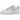 Nike Air Force 1 Low SP Slam Jam White sneakers i vinklet visning med hvid overdel i læder, perforeret tåboks og klassisk gummisål