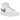 Nike Blazer Phantom Mid White Khaki sneakers i sideprofil med hvid overdel, khakifarvet swoosh og snørebånd