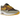 Nike Air Max 1 PRM Duck Pecan Yellow Ochre sneakers i et klassisk sideprofil med brun overdel, orange swoosh og synlig air unit.