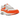Nike Air Max 1 87 Safety Orange sneakers i sideprofil med hvid mesh, grå overlays og orange detaljer samt synlig Air unit