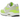 Nike Air Max 1 87 Volt Suede sneakers i vinkelret visning med hvid mesh overdel, gule ruskindspancler og synlig Air enhed i sålen