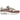 Nike Air Max 1 Smokey Mauve sneakers i sideprofil med lys overdel, lilla læderdetaljer og synlig Air stødabsorbering i sålen