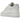 Nike Air Force 1 Low SP Billie Eilish Triple White sneakers i hvid vinkel med quiltet overdel og snørebånd