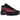 Nike Air Max Plus Bred Reflective sneakers i vinklet visning med sort og rød overdel, bølgede detaljer samt synlige Air enheder