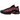 Nike Air Max Plus Bred Reflective sneakers i vinkelret visning med sort og rød overdel samt synlige Air enheder i sålen