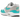Nike Air Max 1 SC Clear Jade sneakers i vinkelret visning med hvid overdel, gråt mudguard og turkis swoosh