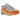 Nike Air Max 1 Master Magma Orange sneakers i vinklet profil med orange og sorte detaljer, hvid mellemsål og synlig Air unit.