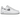 Nike Air Force 1 Low Color of the Month Silver sneakers i sideprofil med sølvdetaljer, hvid læderoverdel og hvid sål