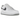 Nike Air Force 1 Low Color of the Month Silver sneakers i sideprofil med sølvfarvet swoosh, hvid læderoverdel og hvid mellemsål