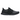 adidas Ultra Boost Leather Black sneakers i sideprofil med sort læderoverdel, ikoniske 3-stripes og matchende mellemsål