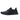 adidas Ultra Boost Leather Black sneakers i sideprofil med sort læderoverdel, klassiske snørebånd og hvid mellemsål