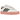 Adidas Sambarose Valentine sneakers i et vinklet udsnit med hvid læderoverdel, røde hjerte-detaljer og en klassisk platinsål