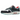 Nike Air Max 1 LeBron James Liverpool F.C. sneakers i en vinkel med hvid overdel, røde detaljer og synlig Air unit i hælen
