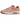 Nike Air Max 1 Corduroy Coral Stardust sneakers i vinkelret visning med kordfløjel i lyserøde nuancer, hvid mellemsål og snørebånd.