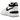 Nike Mac Attack SQ SP White Black sneakers i sideprofil med hvid læderoverdel, sort swoosh og flade snørebånd