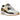 Nike Air Max 90 White Laser Orange sneakers i sideprofil med hvid overdel, orange detaljer og synlig Air unit i sålen