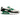 Nike Air Max 90 Malachite sneakers i vinkelret visning med hvid mesh overdel, grå overlays og grønne detaljer samt synlig Air enhed