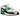 Nike Air Max 90 Malachite sneakers i sideprofil med hvid overdel, grå læderdetaljer og grøn swoosh samt synlig Air enhed