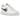 Nike Air Force 1 Low '07 Spray Paint Swoosh White Black Grey sneakers i sideprofil med hvid læderoverdel og sort spray paint swoosh