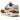 Nike Air Max 1 Rugged Orange sneakers i sideprofil med hvid mesh overdel, orange læderdetaljer og synlig Air unit i sålen